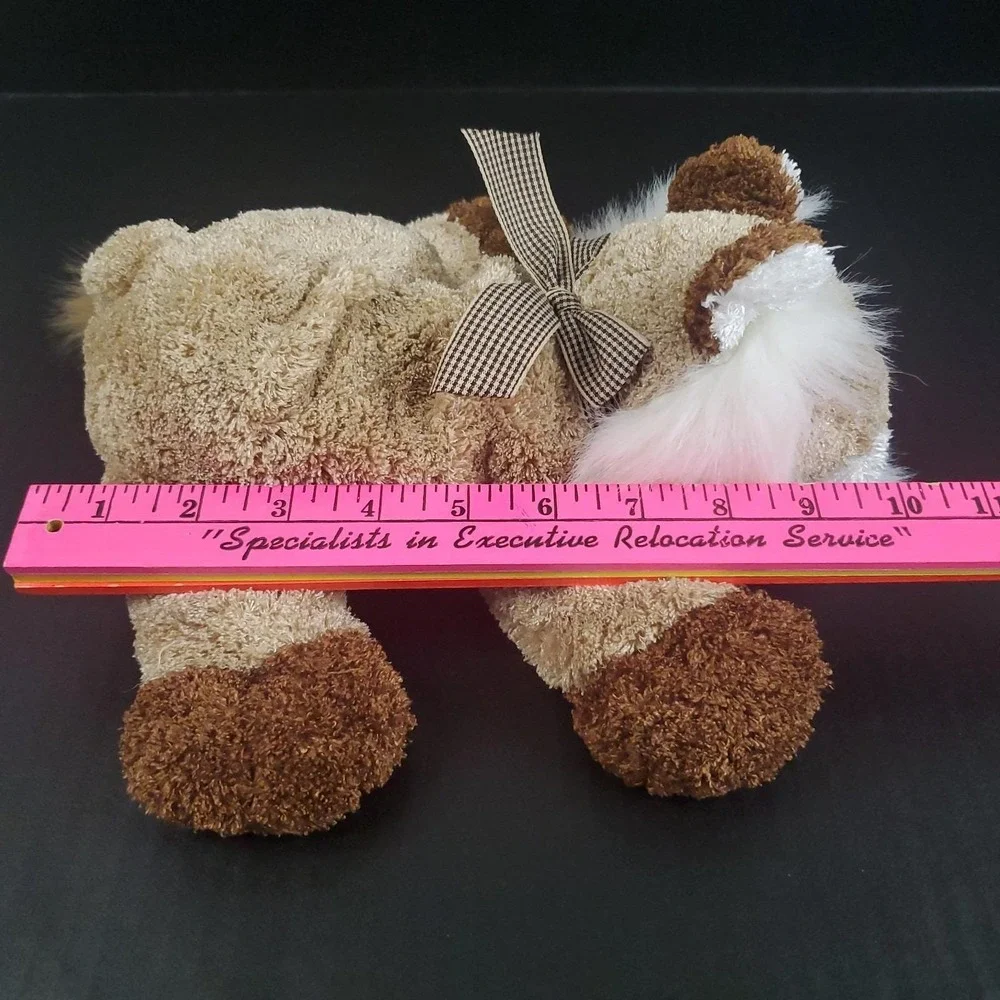 Vintage 2003 Animal Adventure Brown Lion Plush 10
